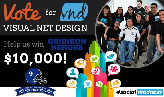 Vote for Visual Net Design in Social Madness!